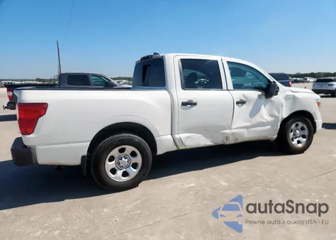 2022 Nissan Titan S из США, поврежденный, VIN 1N6AA1EE6NN100588